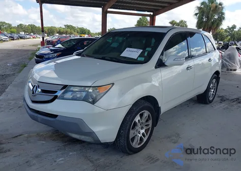 2008 Acura Mdx Technology из США, поврежденный, VIN 2HNYD28498H511962